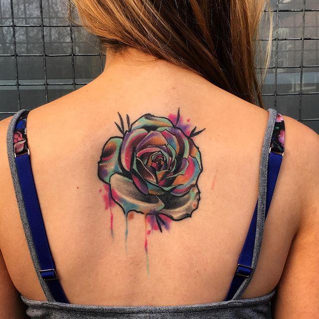 tatuaje espalda para mujer 161