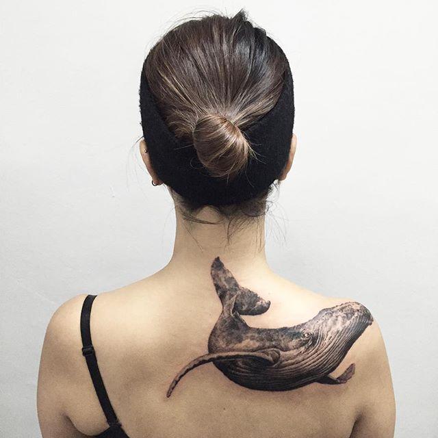tatuaje espalda para mujer 391
