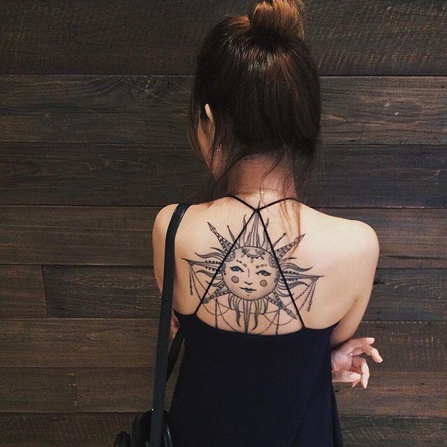 tatuaje espalda para mujer 91