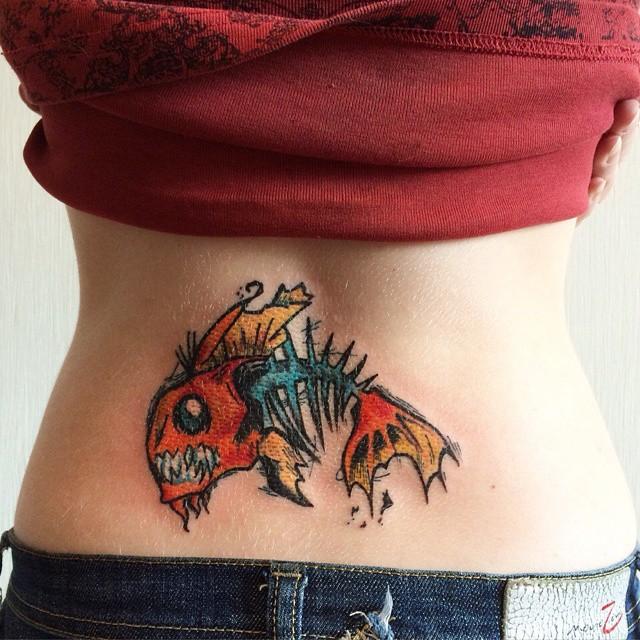 tatuaje espalda para mujer 931