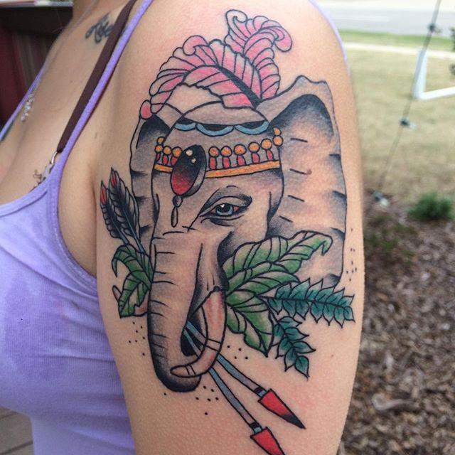 tatuaje elefantes 21