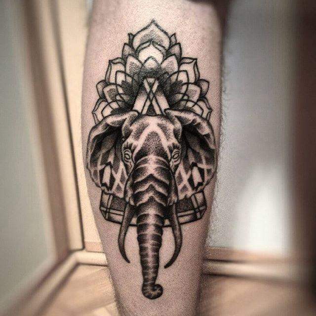 tatuaje elefantes 31