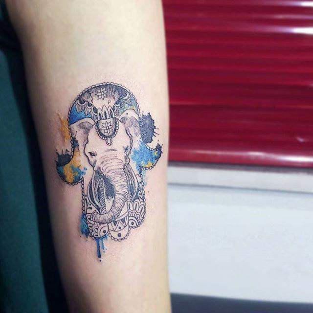 tatuaje elefantes 41