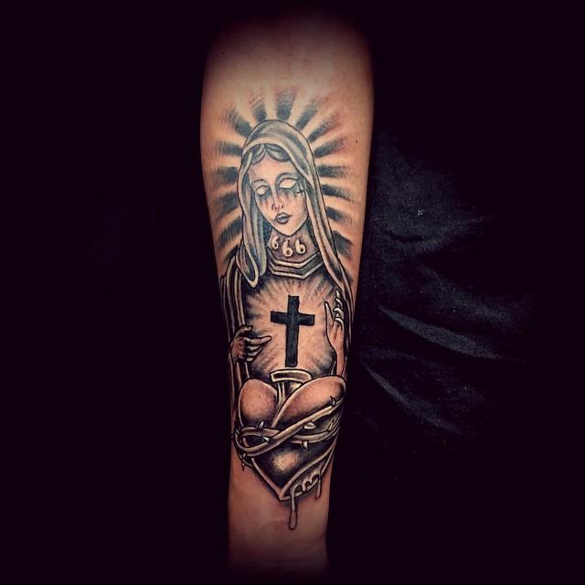tatuaje virgen maria 271