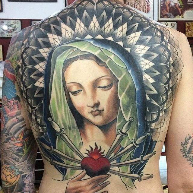 tatuaje virgen maria 311