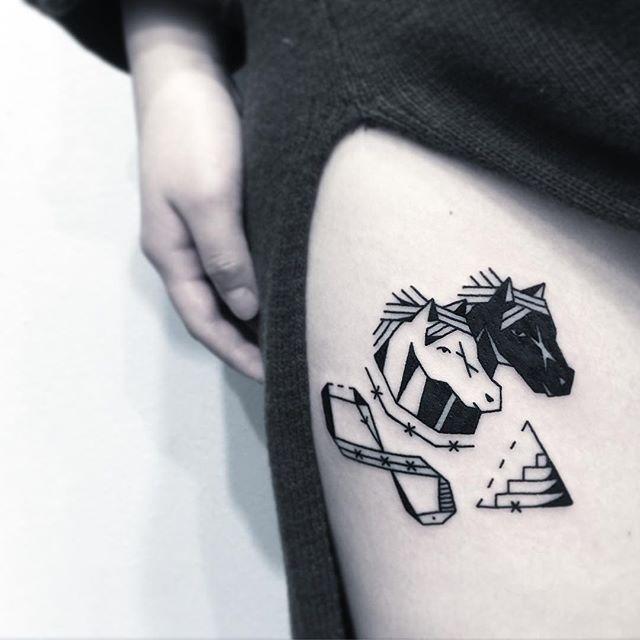 tatuaje caballo 281