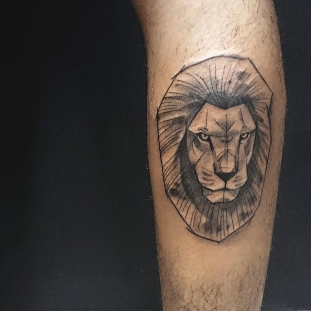 tatuaje leon 351