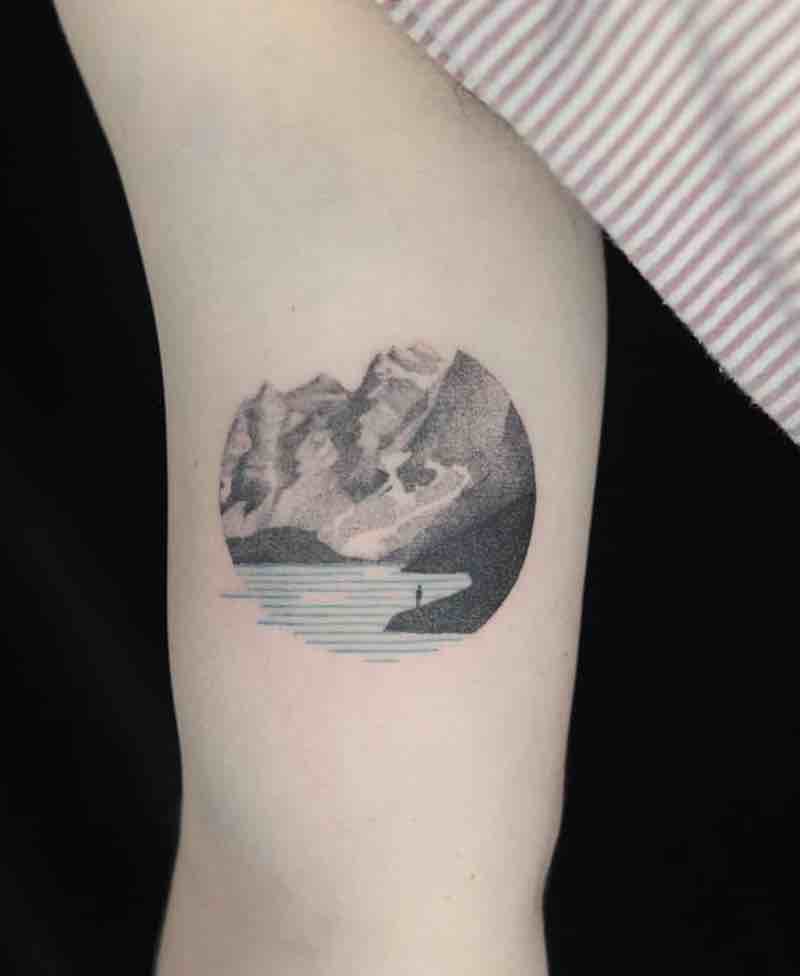 tatuaje de montaña perfecto para hombre tatuaje de montaña perfecto para hombre