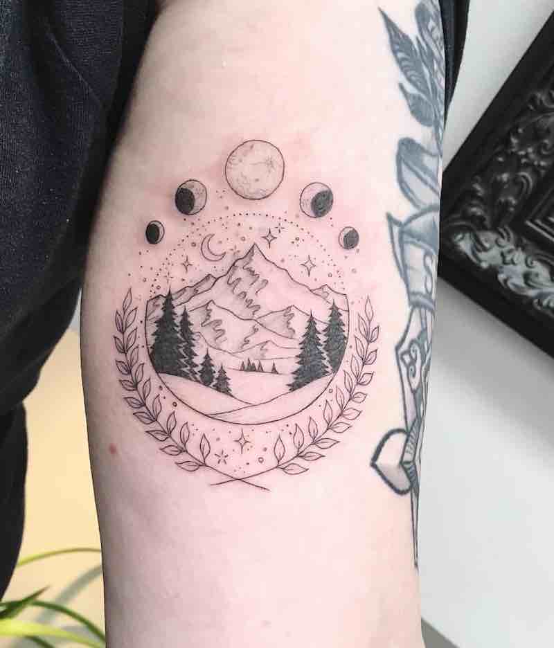 tatuaje de montaña perfecto para mujeres y hombres tatuaje de montaña perfecto para mujeres y hombres