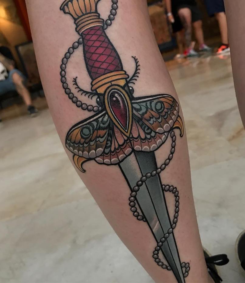 tatuaje de daga perfecto para hombre tatuaje de daga perfecto para hombre