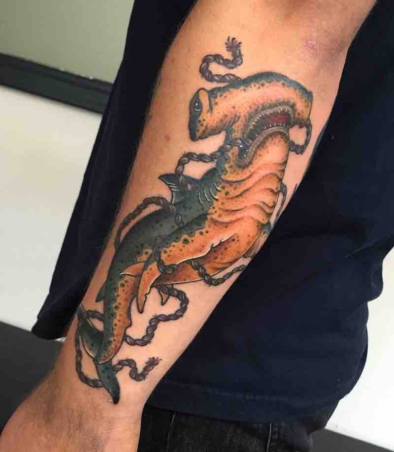 tatuaje de tiburón para hombre tatuaje de tiburón para hombre