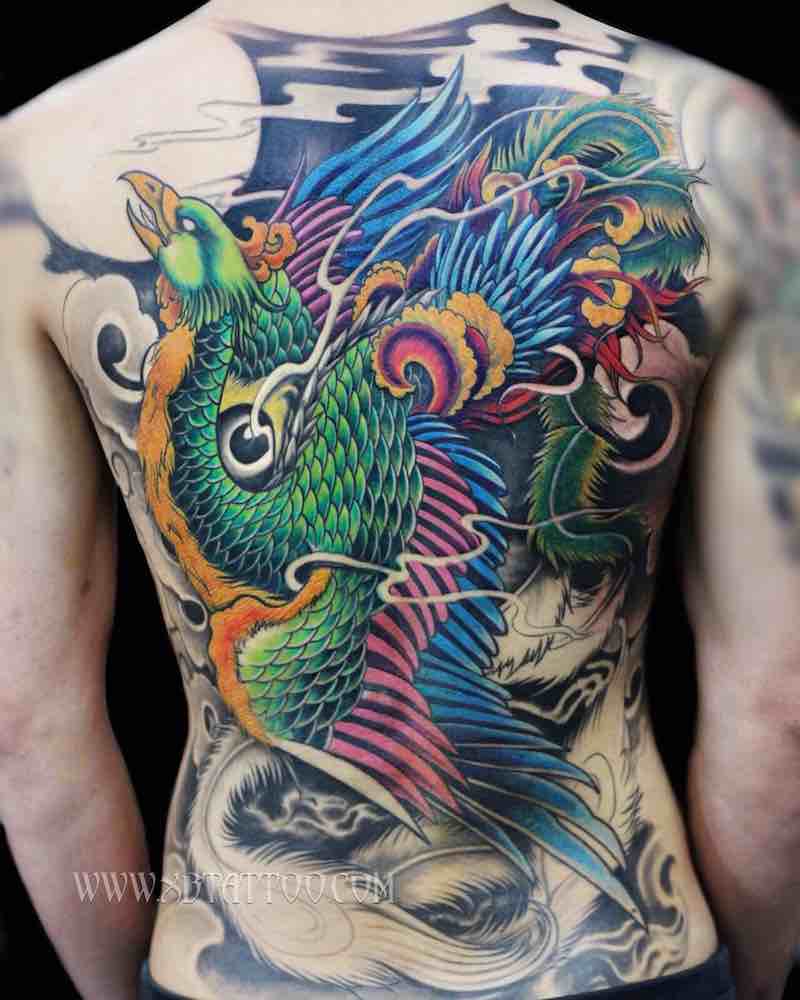 tatuaje de fénix para hombre tatuaje de fénix para hombre