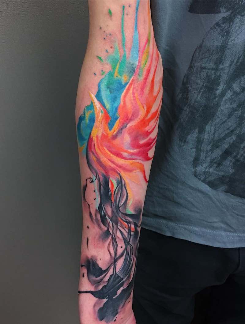 Perfecto tatuaje de fénix Perfecto tatuaje de fénix