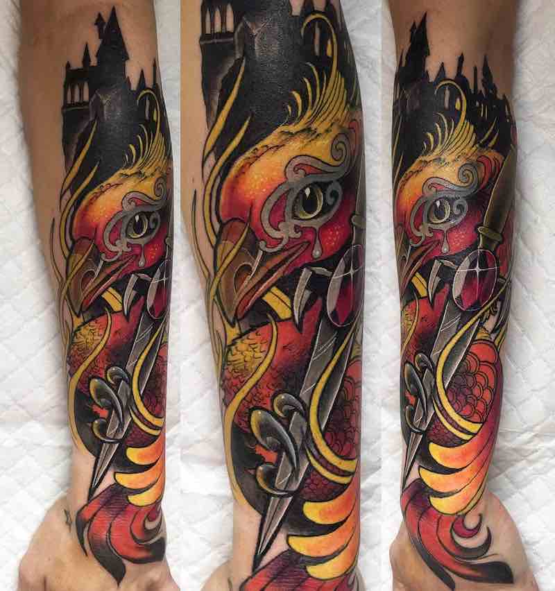 Perfecto tatuaje de fénix Perfecto tatuaje de fénix
