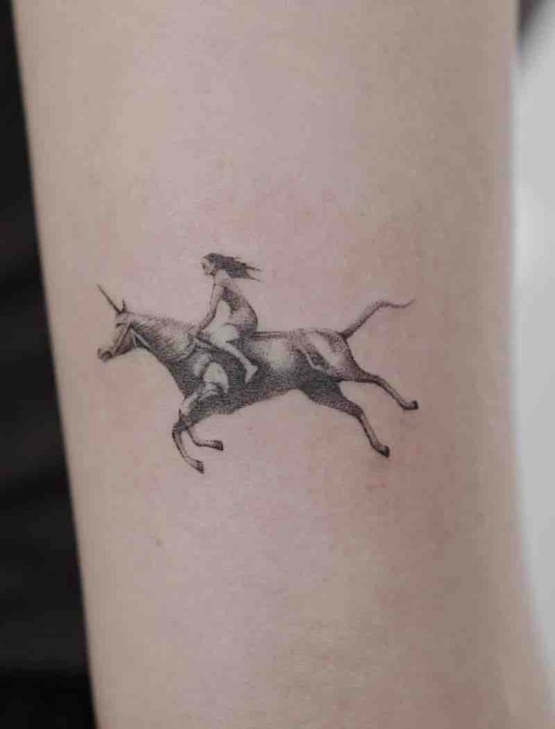 tatuaje de unicornio para hombre tatuaje de unicornio para hombre