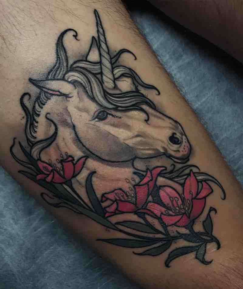 tatuaje de unicornio perfecto para hombre tatuaje de unicornio perfecto para hombre