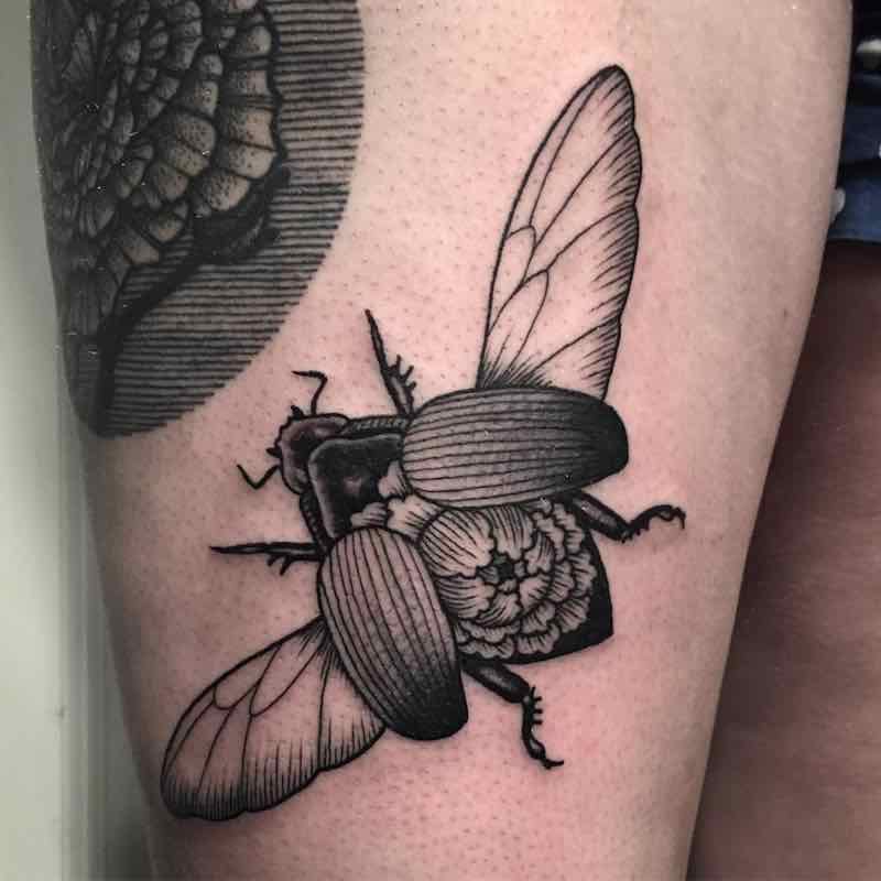 tatuaje de escarabajo perfecto para hombre tatuaje de escarabajo perfecto para hombre