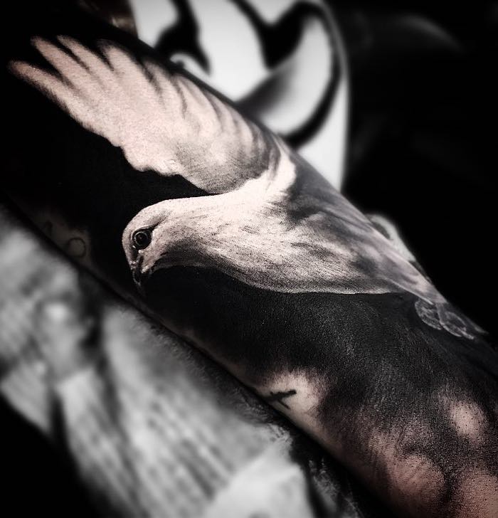 tatuaje de paloma para mujeres tatuaje de paloma para mujeres