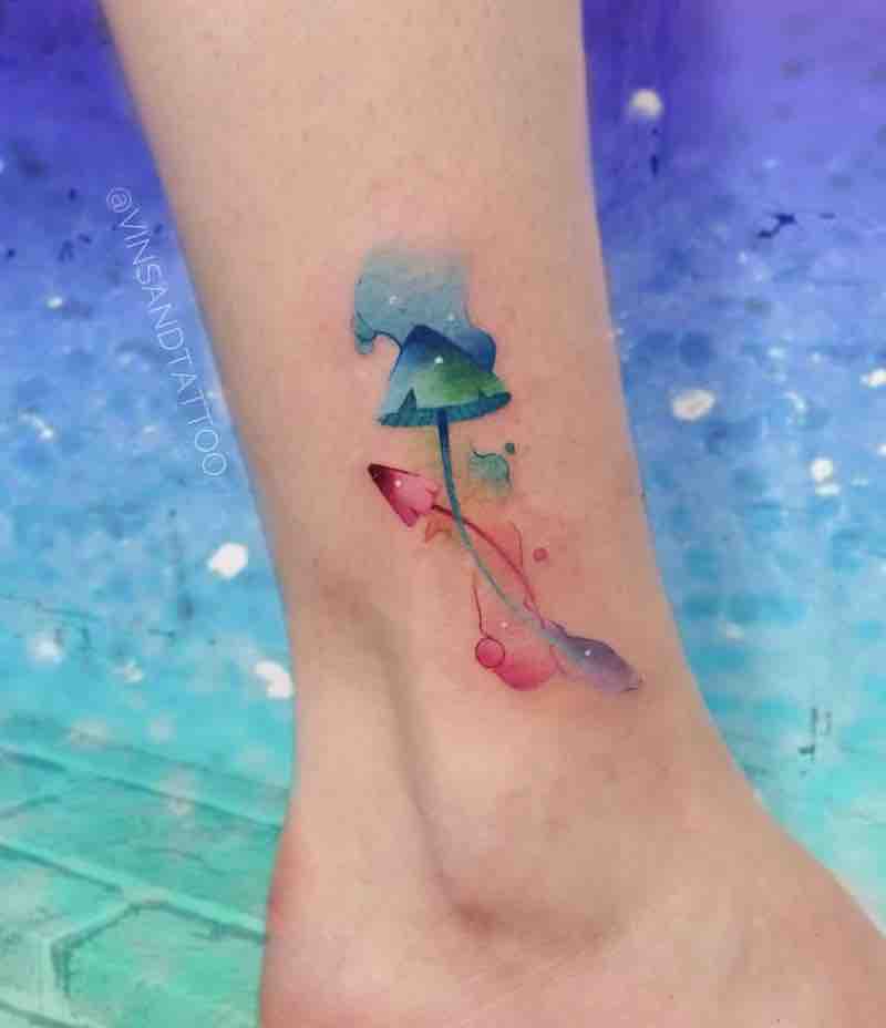 tatuaje de seta para hombre y mujer tatuaje de seta para hombre y mujer