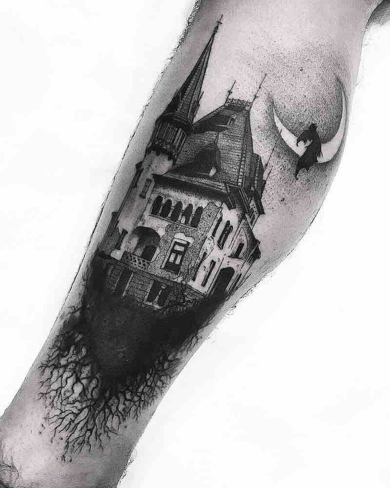 tatuaje de casa perfecto para hombre y mujer tatuaje de casa perfecto para hombre y mujer