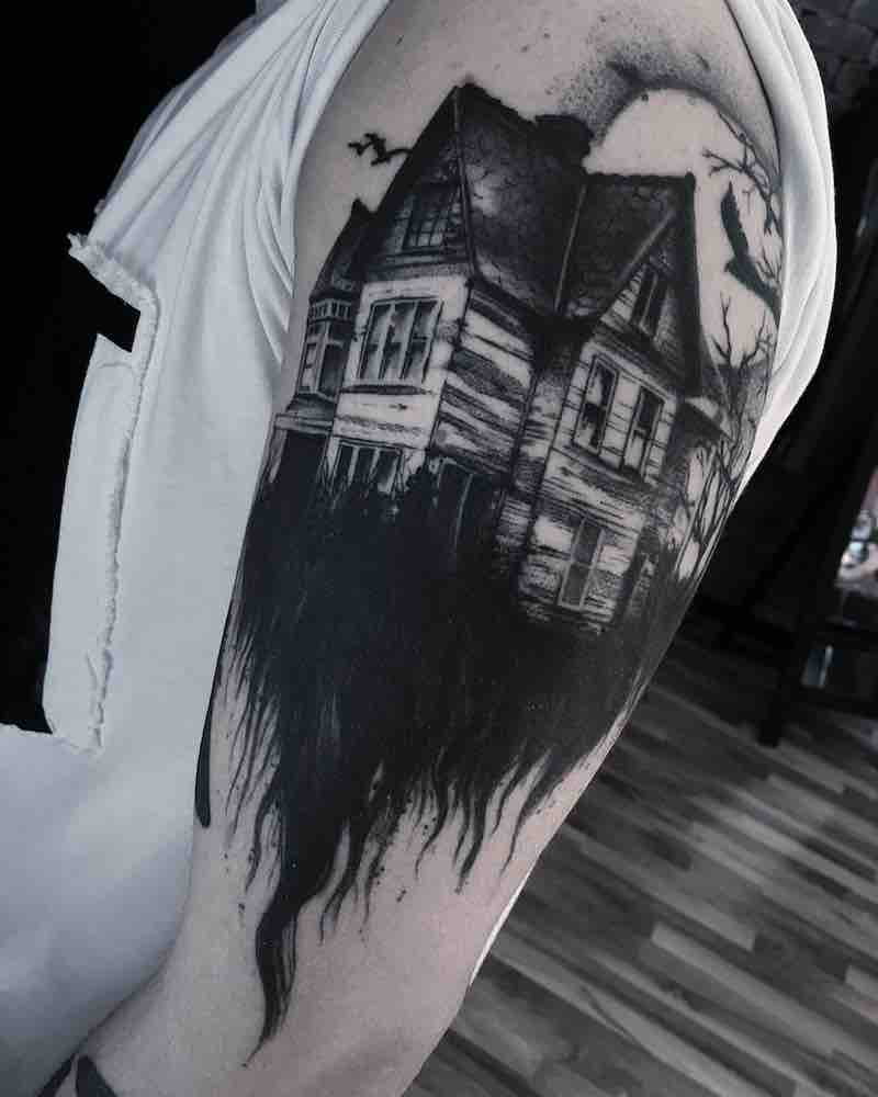 tatuaje de casa perfecto para hombre y mujer tatuaje de casa perfecto para hombre y mujer