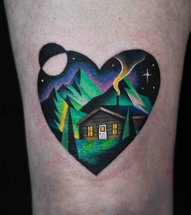 tatuaje de casa perfecto para hombre tatuaje de casa perfecto para hombre