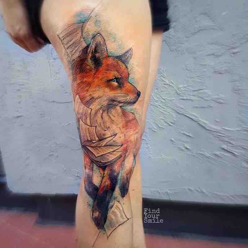 tatuaje de zorro perfecto para hombre tatuaje de zorro perfecto para hombre