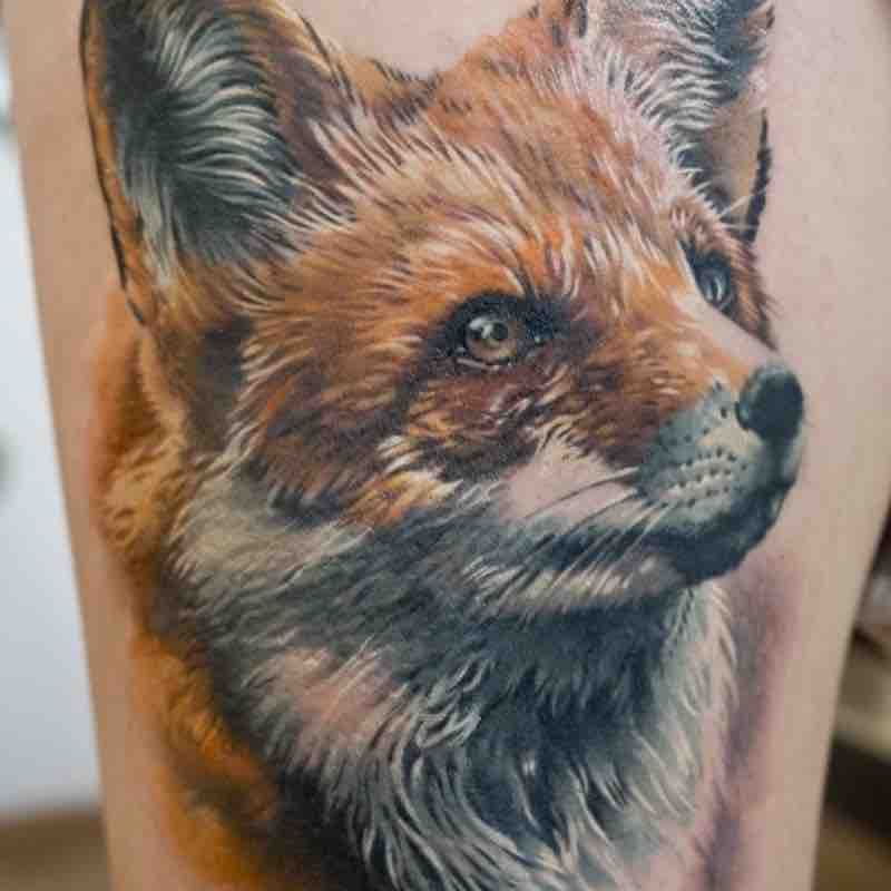 tatuaje de zorro para hombre tatuaje de zorro para hombre