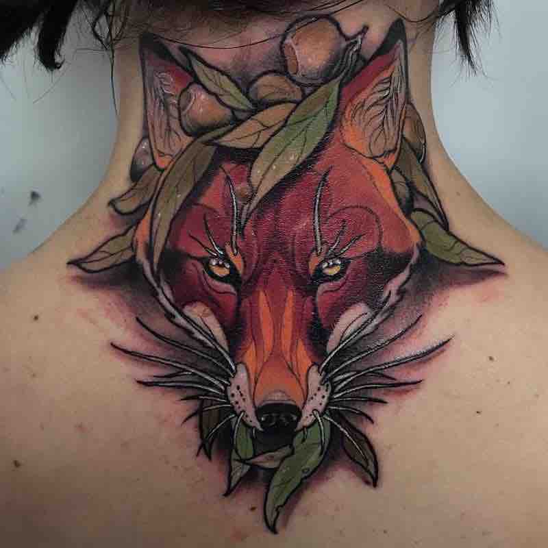 Un tatuaje de zorro de este año Un tatuaje de zorro de este año