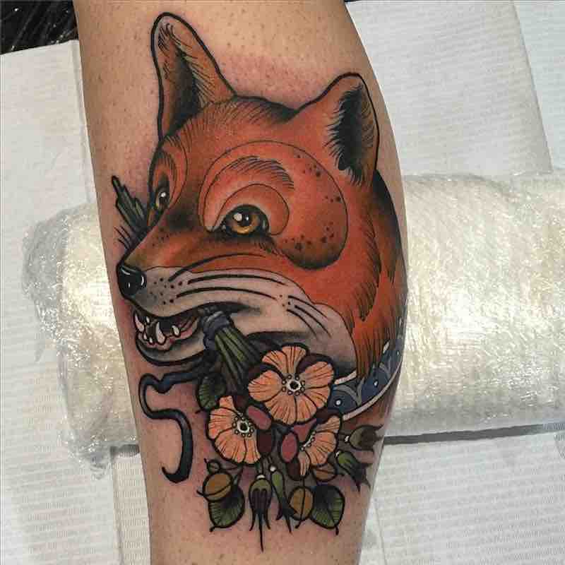 tatuaje de zorro para mujeres tatuaje de zorro para mujeres