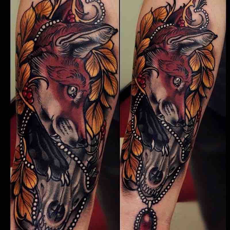tatuaje de zorro para hombre tatuaje de zorro para hombre