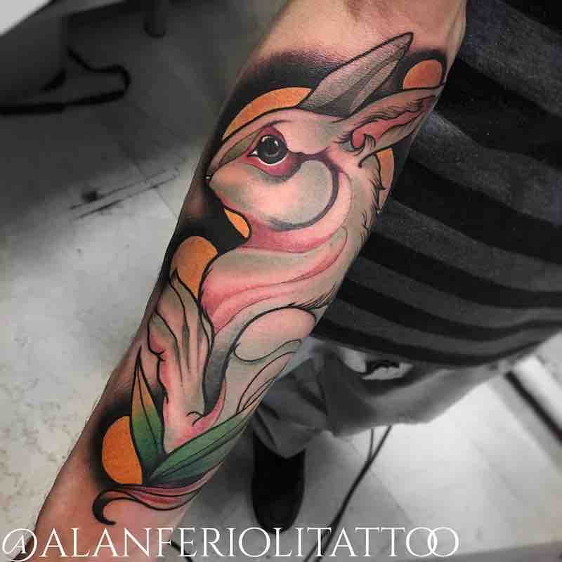 tatuaje de conejo perfecto para mujeres y hombres tatuaje de conejo perfecto para mujeres y hombres