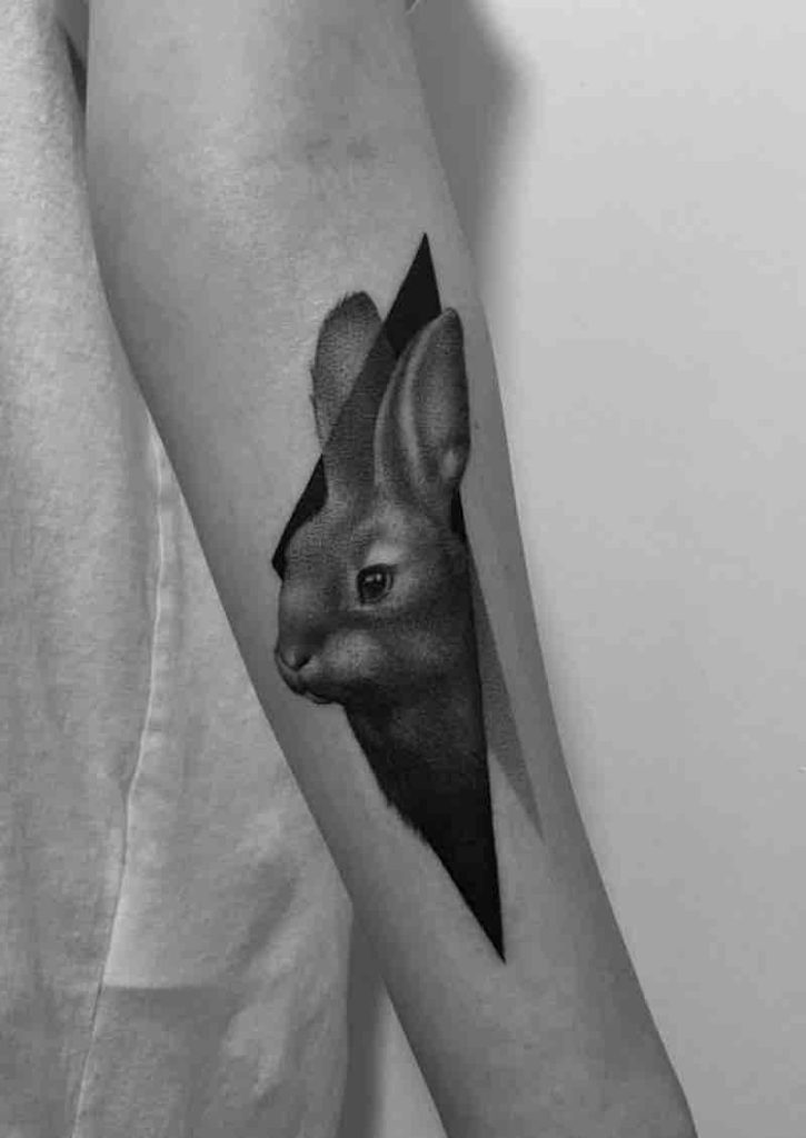 tatuaje de conejo perfecto para mujeres tatuaje de conejo perfecto para mujeres
