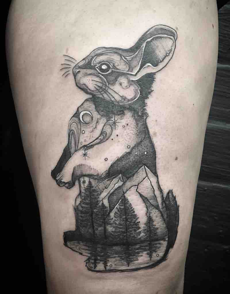 tatuaje de conejo perfecto para mujeres tatuaje de conejo perfecto para mujeres