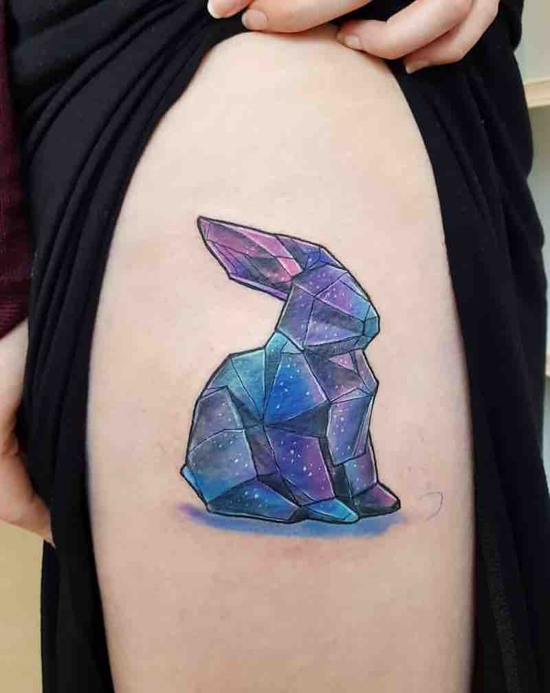 Un tatuaje de conejo actual Un tatuaje de conejo actual