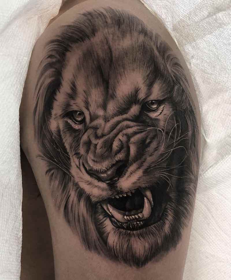 tatuaje de león perfecto para mujeres tatuaje de león perfecto para mujeres