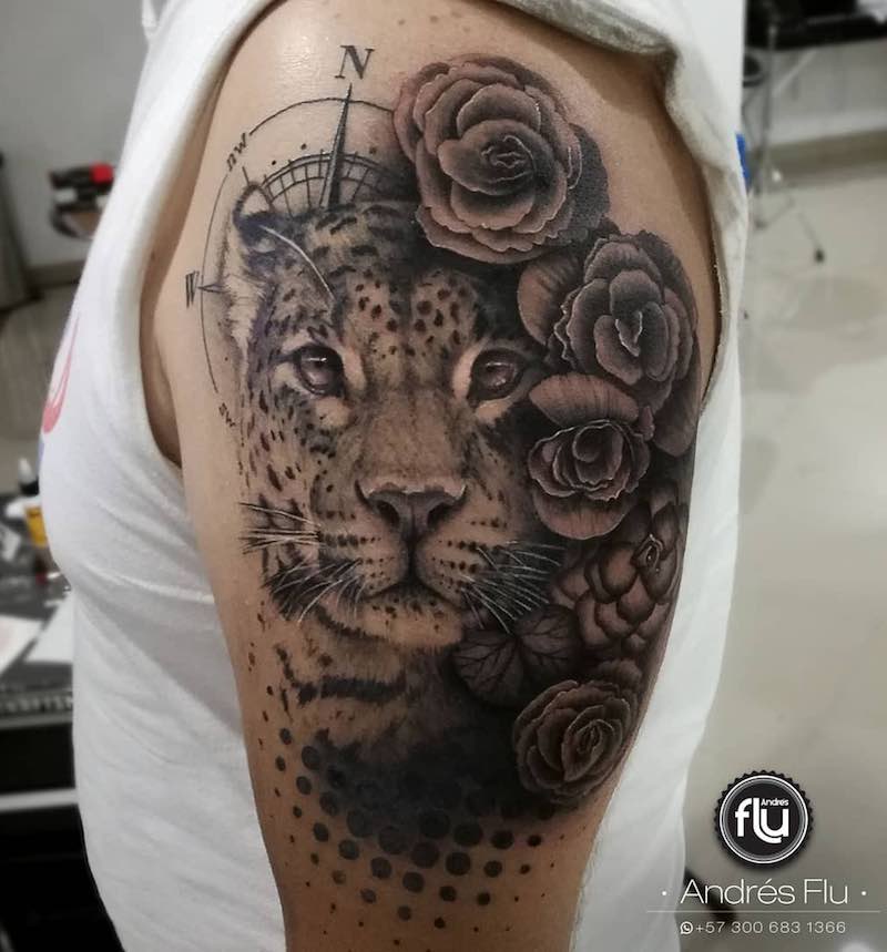 tatuaje de jaguar para hombre y mujer tatuaje de jaguar para hombre y mujer
