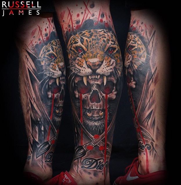 tatuaje de jaguar para hombre y mujer tatuaje de jaguar para hombre y mujer