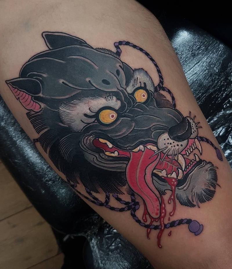 tatuaje de lobo para hombre y mujer tatuaje de lobo para hombre y mujer