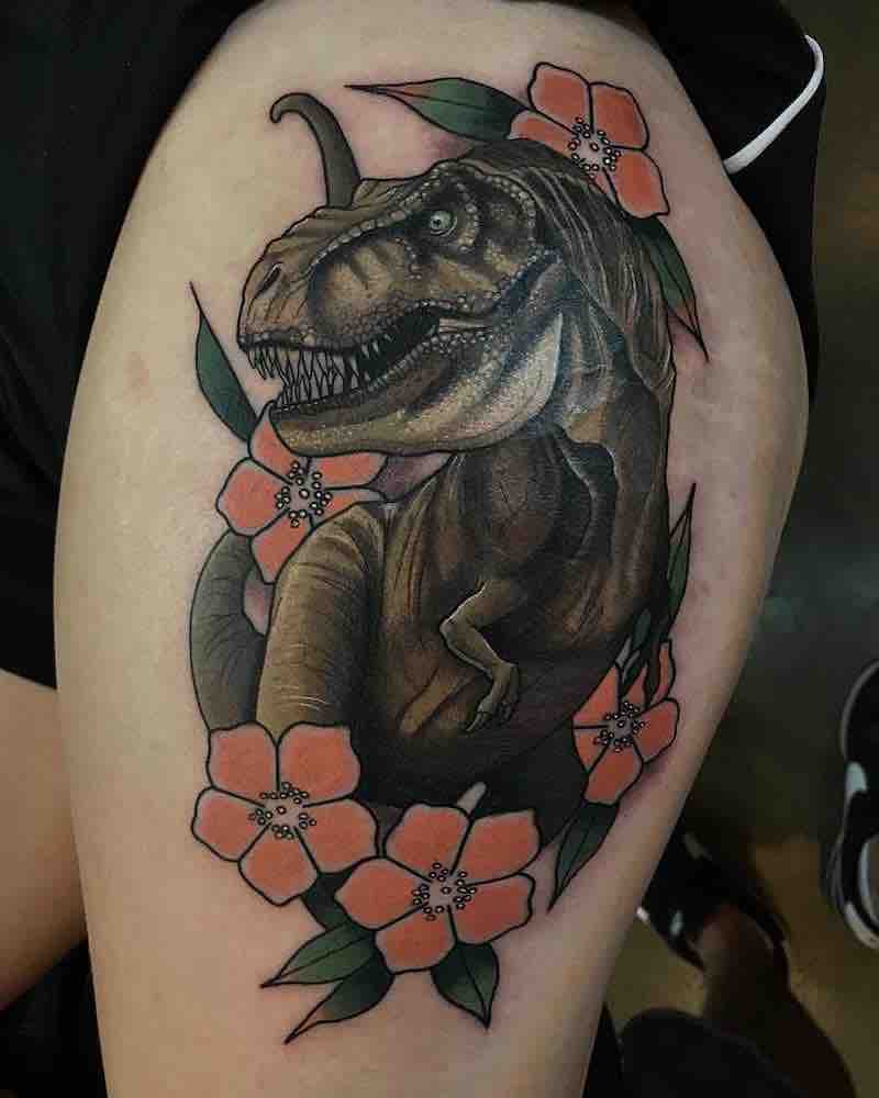tatuaje de dinosaurio perfecto para mujeres tatuaje de dinosaurio perfecto para mujeres