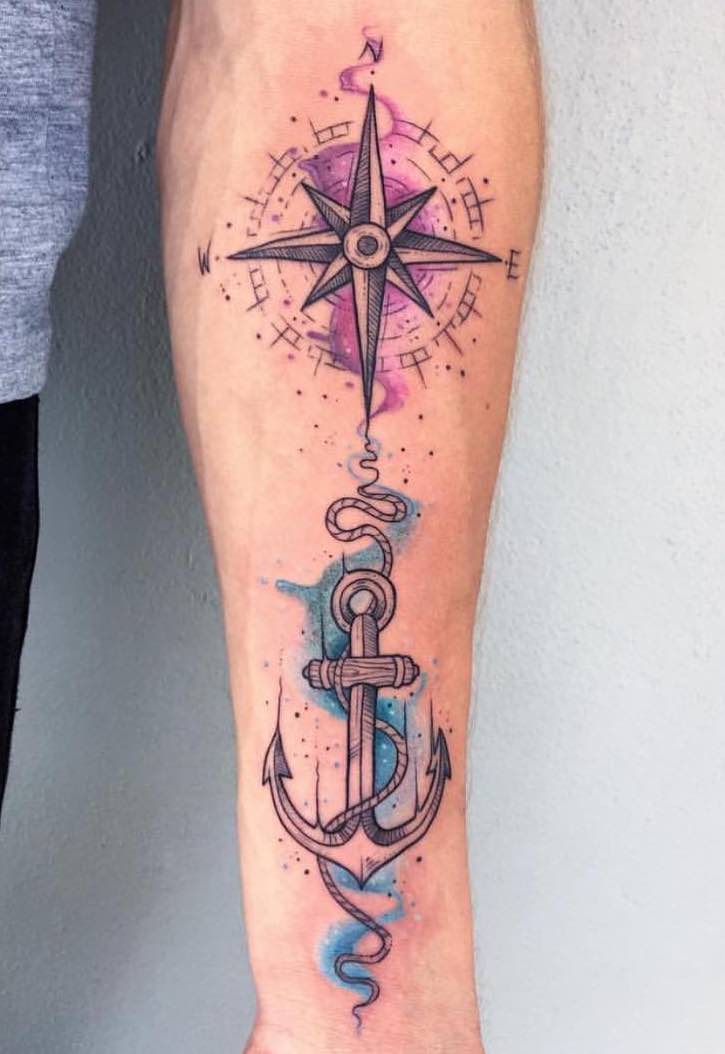 tatuaje de ancla para hombre tatuaje de ancla para hombre