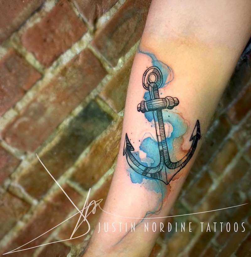 tatuaje de ancla perfecto para hombre tatuaje de ancla perfecto para hombre