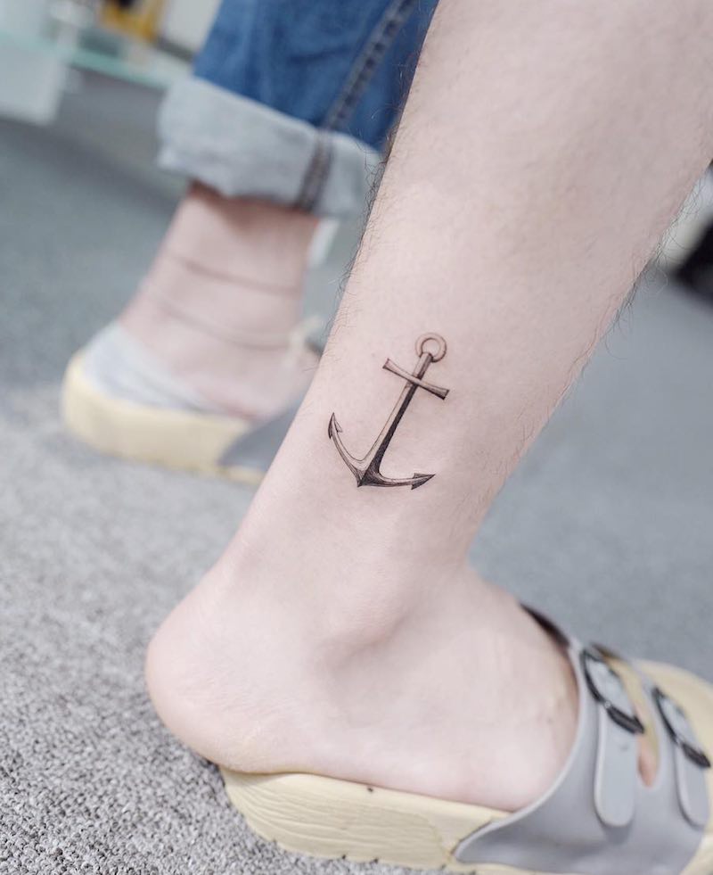 tatuaje de ancla para hombre tatuaje de ancla para hombre