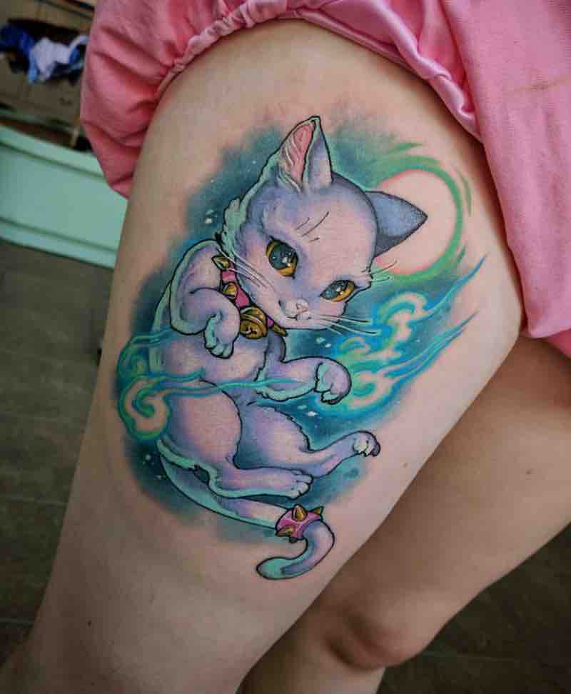tatuaje de gato para mujeres tatuaje de gato para mujeres