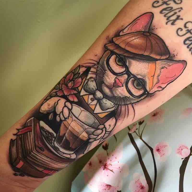 tatuaje de gato para mujeres tatuaje de gato para mujeres