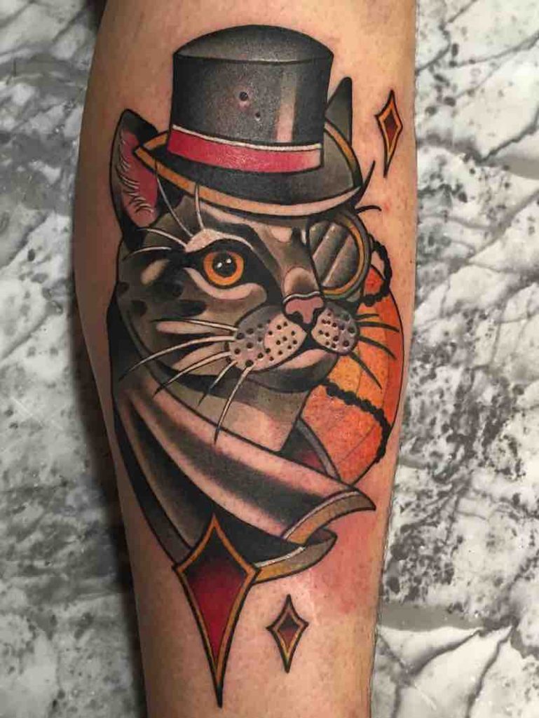 tatuaje de gato perfecto para mujeres tatuaje de gato perfecto para mujeres