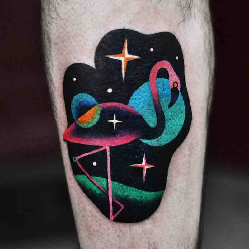 tatuaje de flamenco para hombre tatuaje de flamenco para hombre