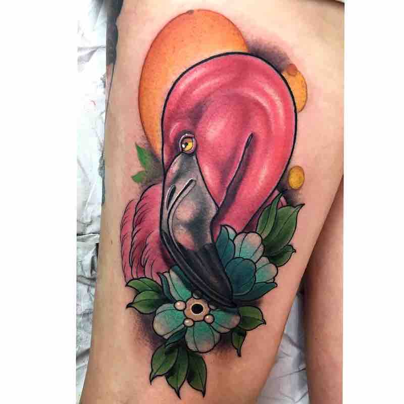 tatuaje de flamenco perfecto para mujeres tatuaje de flamenco perfecto para mujeres