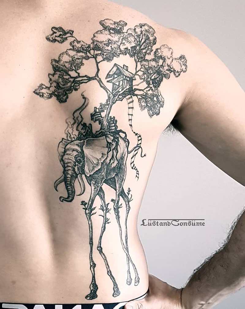 tatuaje de elefante perfecto para hombre y mujer tatuaje de elefante perfecto para hombre y mujer
