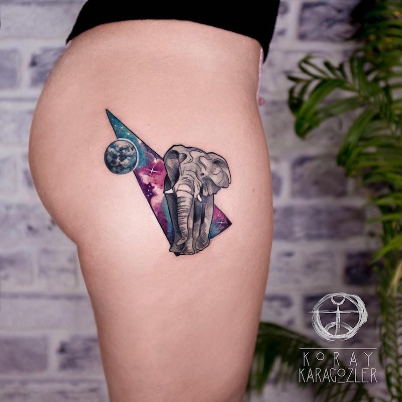 tatuaje de elefante para mujeres tatuaje de elefante para mujeres